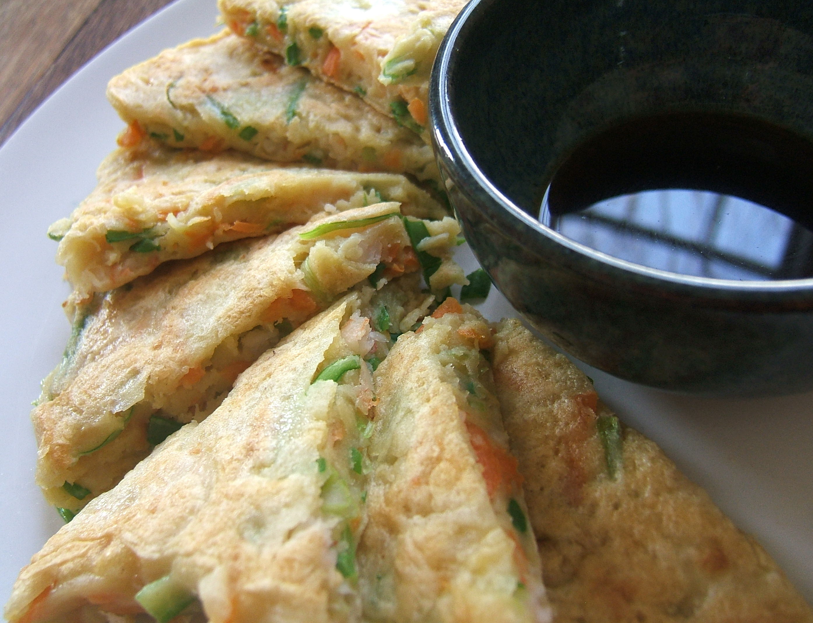 Order Seafood Pancake food online from Abis Japanese Traditional Cuisine store, Greenwich on bringmethat.com