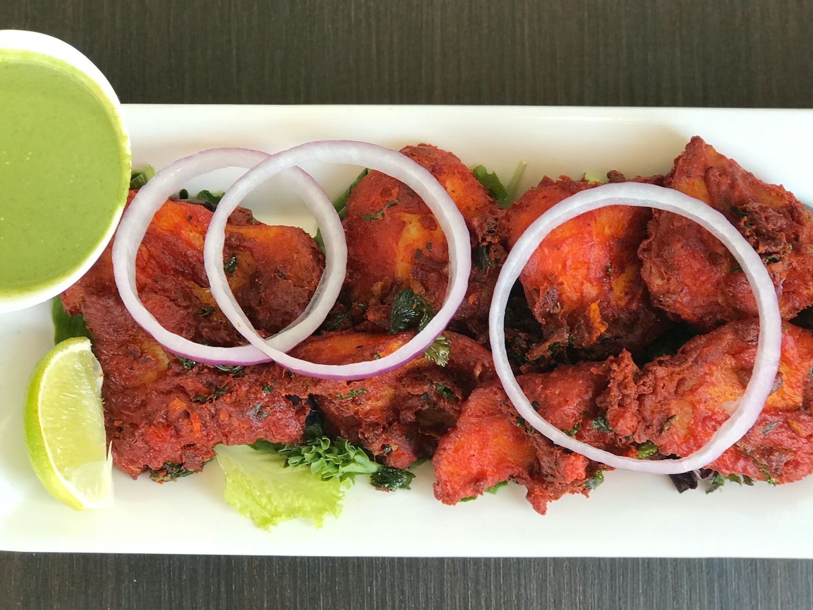 Order Masala Fish Fry food online from Mirchi Indian Kitchen store, Foster City on bringmethat.com