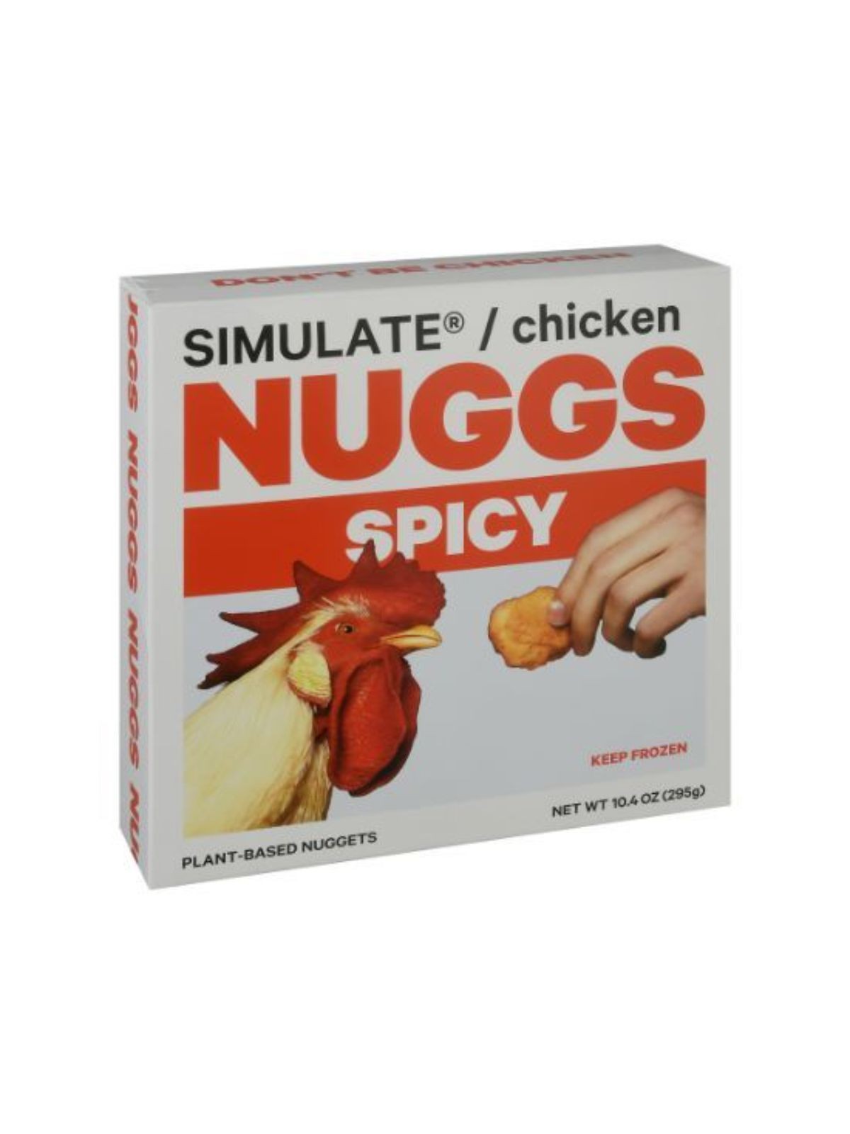 Order NUGGS Plant-Based Nuggets Spicy (10.4 oz) food online from Light Speed Market store, Los Angeles on bringmethat.com