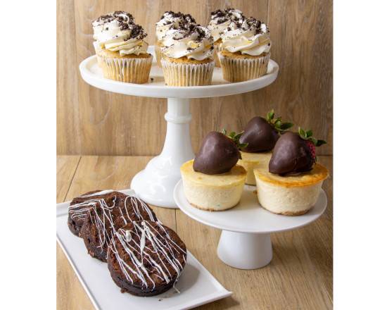 Order DESSERTS TRIO WITH BROWNIES food online from Desserts By Dana store, Newark on bringmethat.com