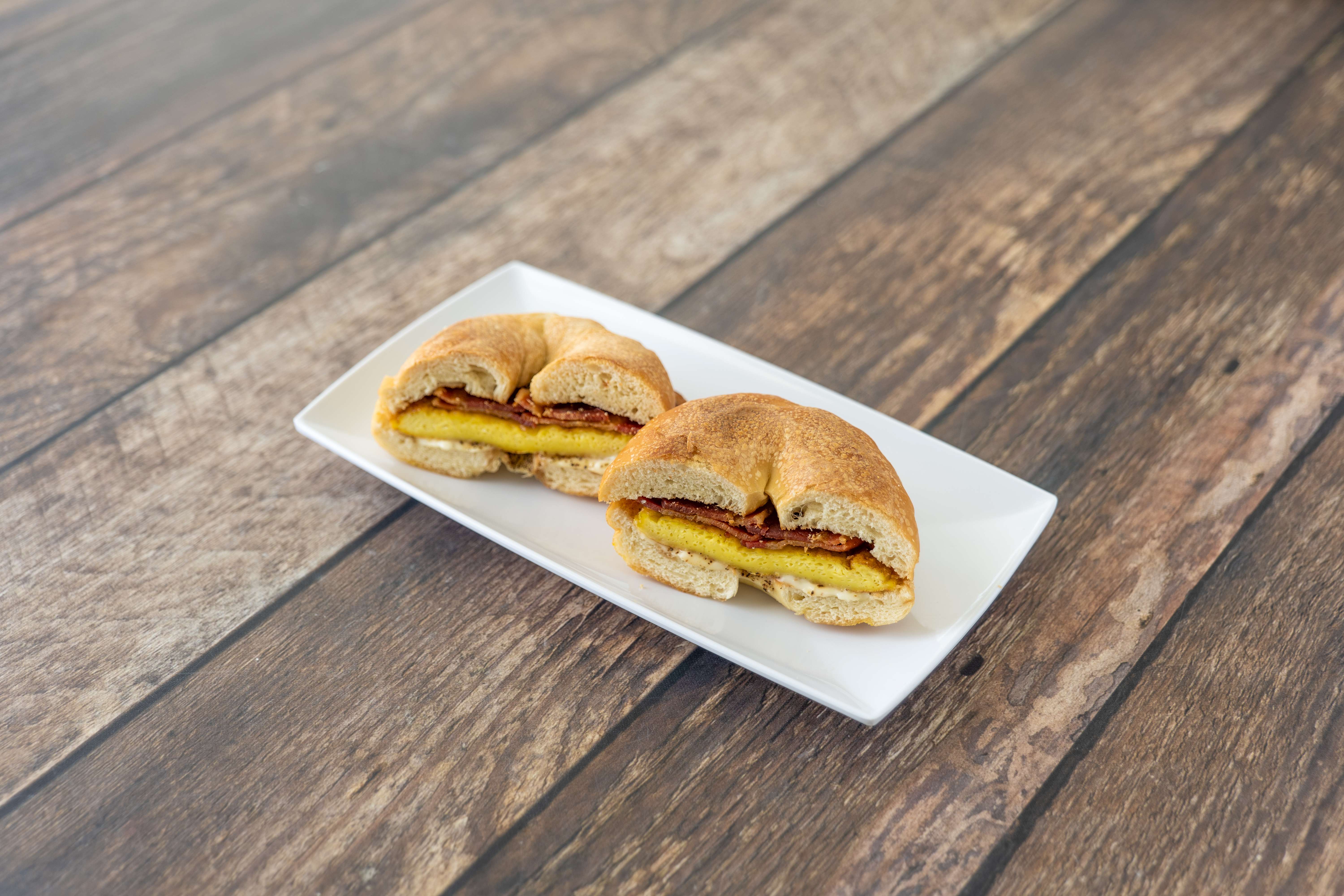 Order Bacon, Egg and Cheese Bagel Sandwich food online from Dk Secret Sandwich Shop store, Santa Monica on bringmethat.com