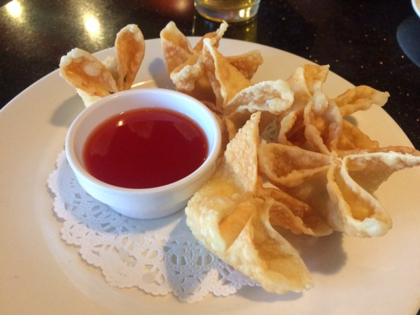 Order 2. Six Piece Cream Cheese Wontons food online from Jade China store, Riverside on bringmethat.com