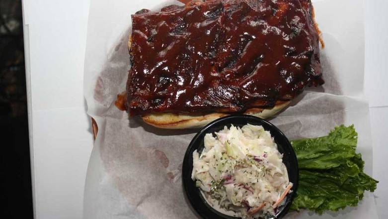 Order 1/2 Slab Ribs food online from Sweetwater Express store, Southfield on bringmethat.com
