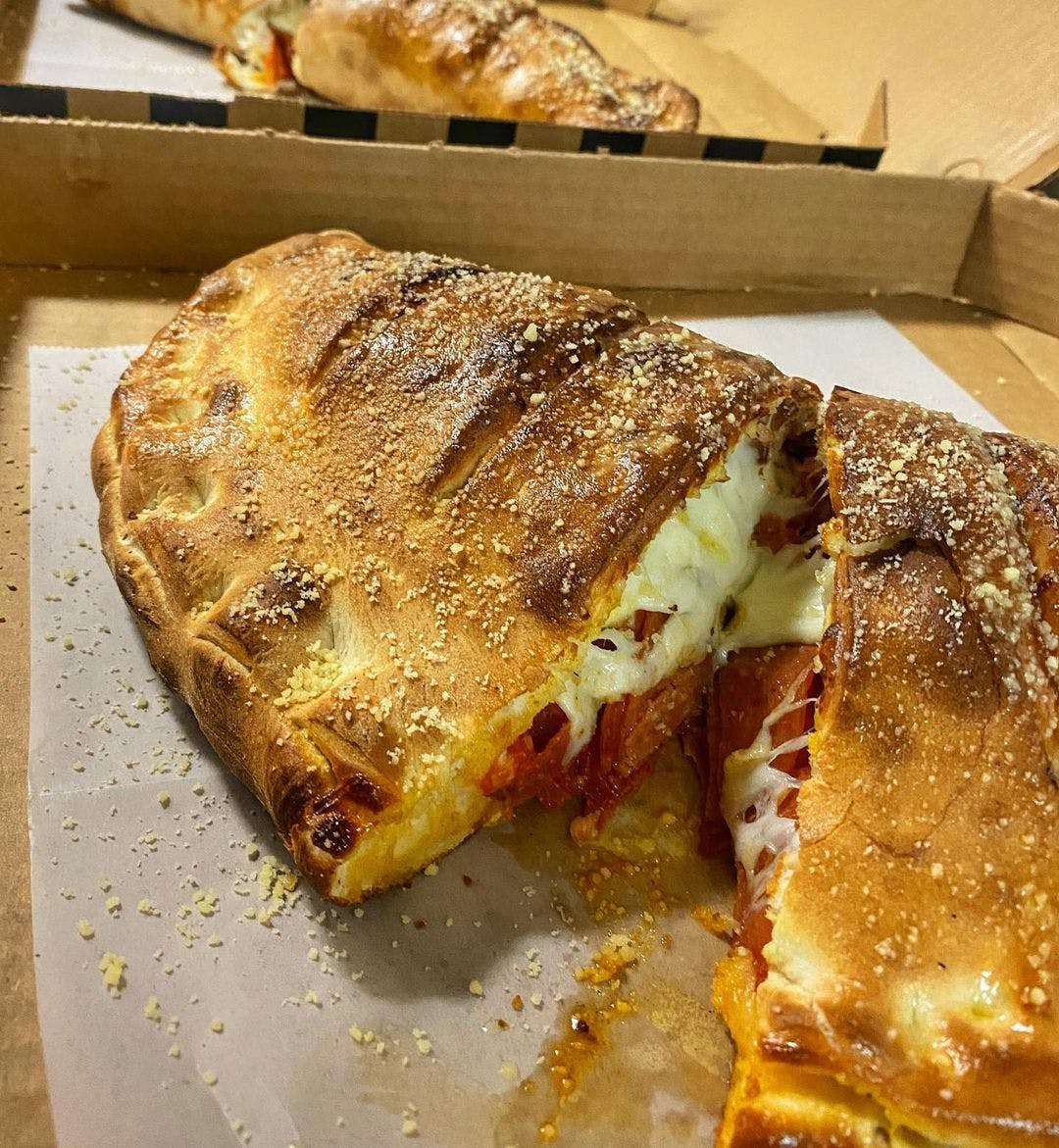 Order Calzone - Calzone food online from Double Or Nothin Pizza store, Ontario on bringmethat.com