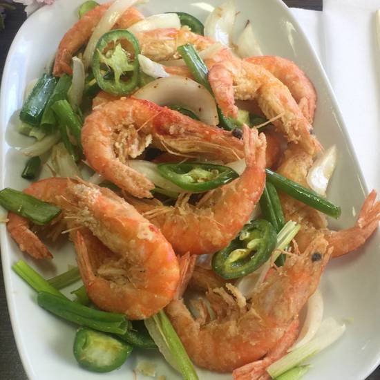 Order Salt & Pepper Shrimp  food online from Lucky Wok Chinese Food store, Ontario on bringmethat.com