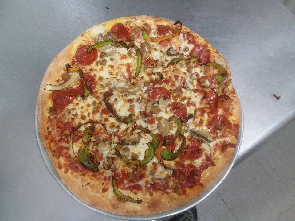 Order Xpress Pizza - Small 10'' food online from Pizza Xpress store, Selma on bringmethat.com