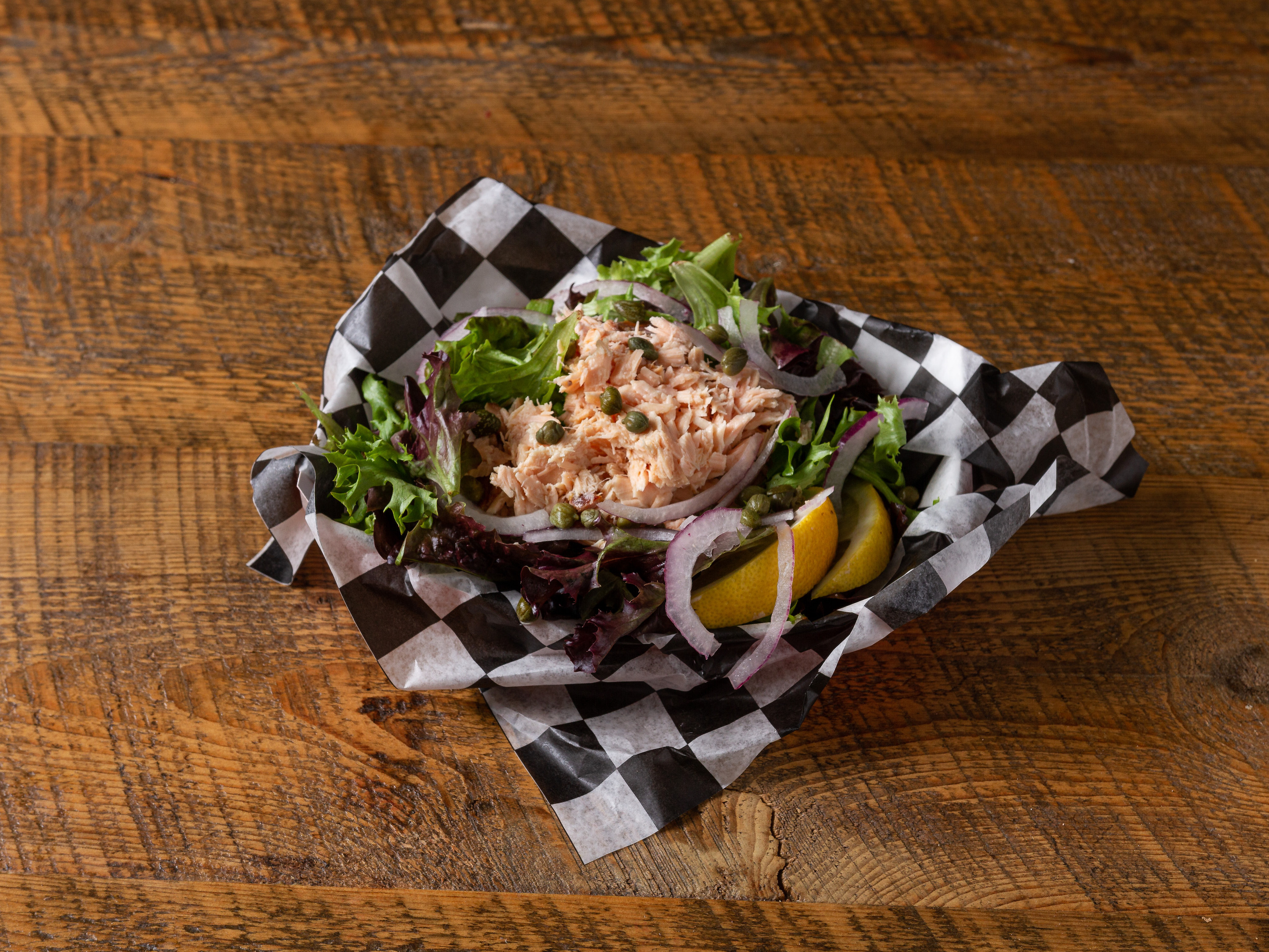 Order Tossed Salmon and Apple Salad food online from Neopol Savory Smokery store, Washington on bringmethat.com