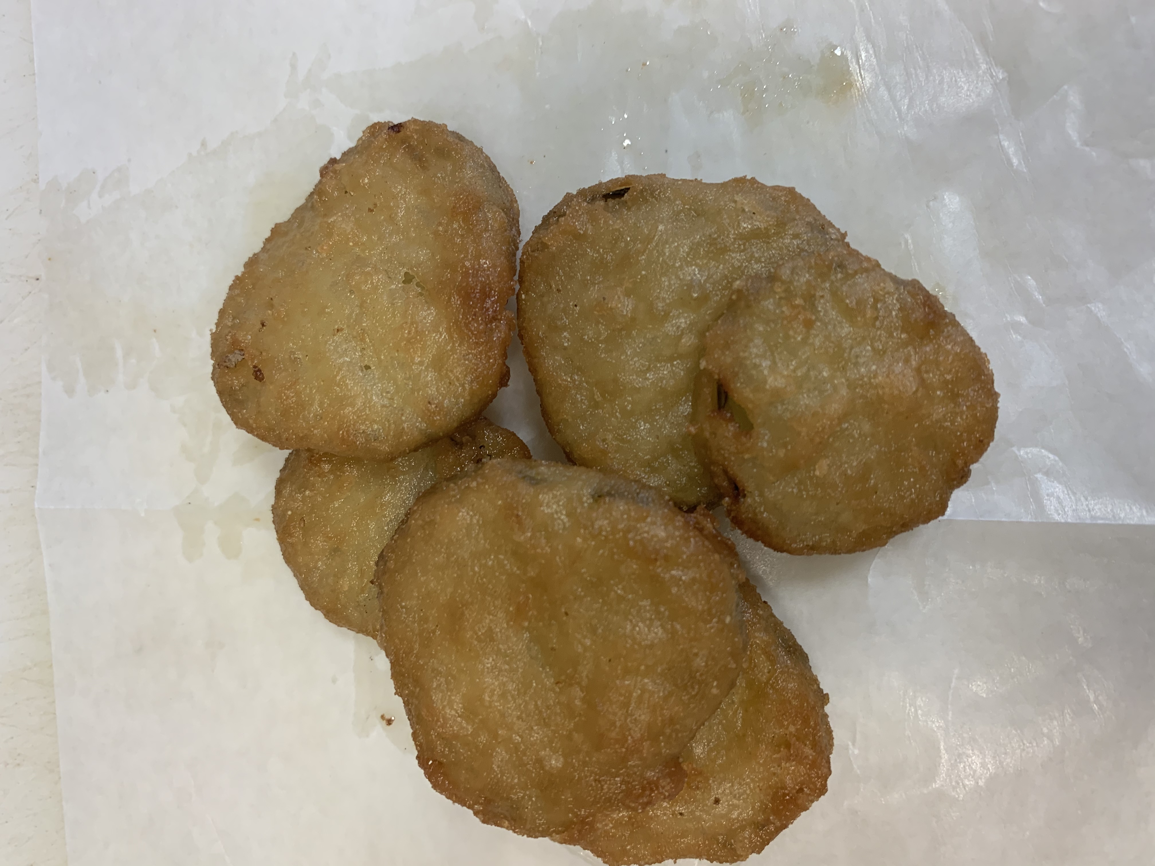 Order Fried Pickles food online from Burgerxpress store, North Chili on bringmethat.com