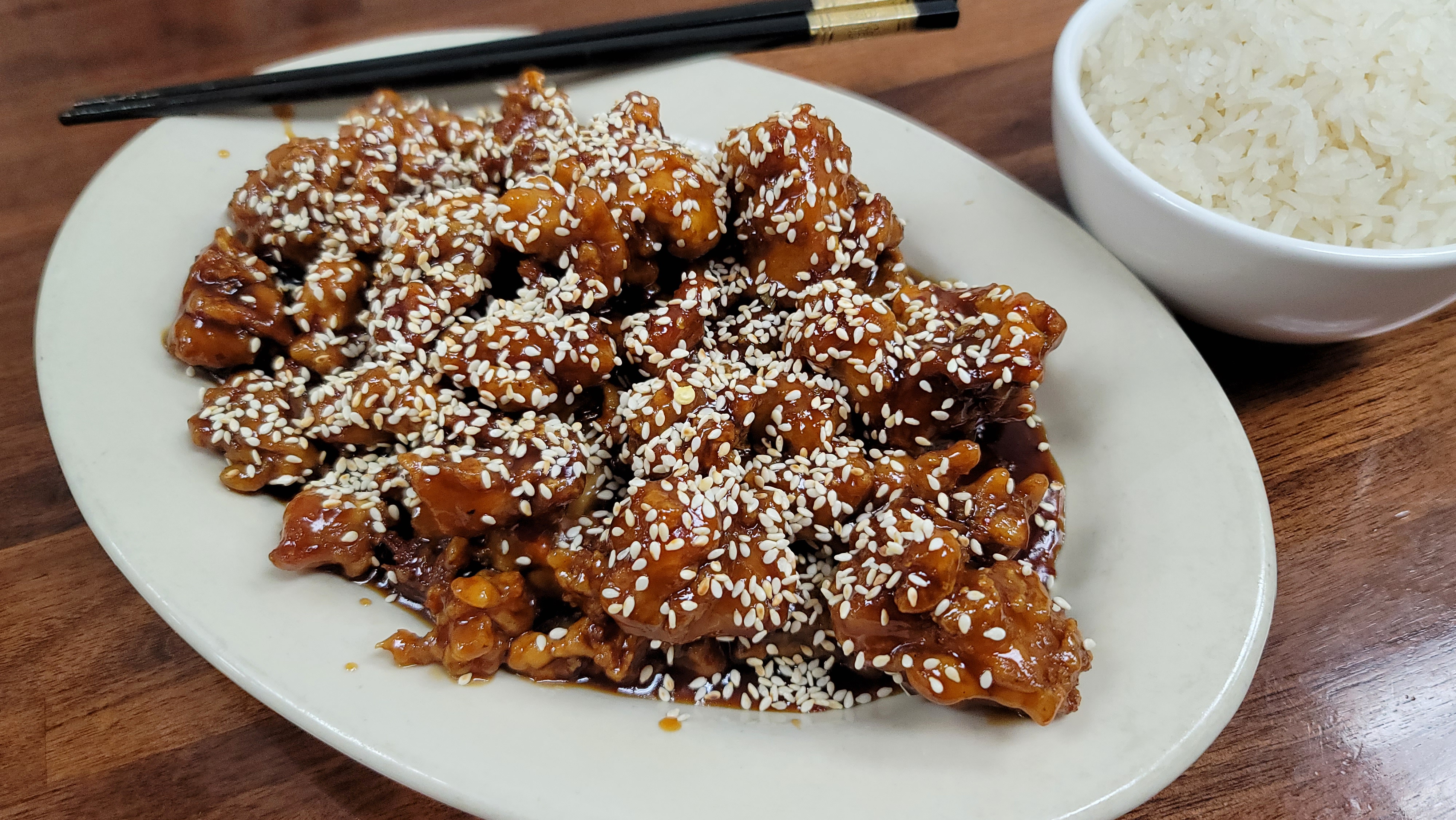 Order Sesame Chicken food online from China Cafe store, Austin on bringmethat.com