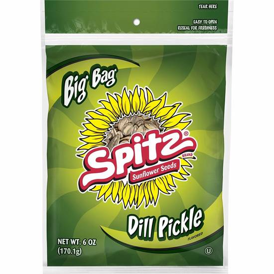 Order Spitz Sunflower Seeds - Dill Pickle food online from IV Deli Mart store, Goleta on bringmethat.com