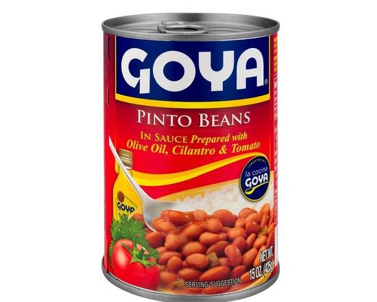 Order Goya Pinto Beans In sauce (15 oz) food online from Ctown Supermarkets store, Uniondale on bringmethat.com