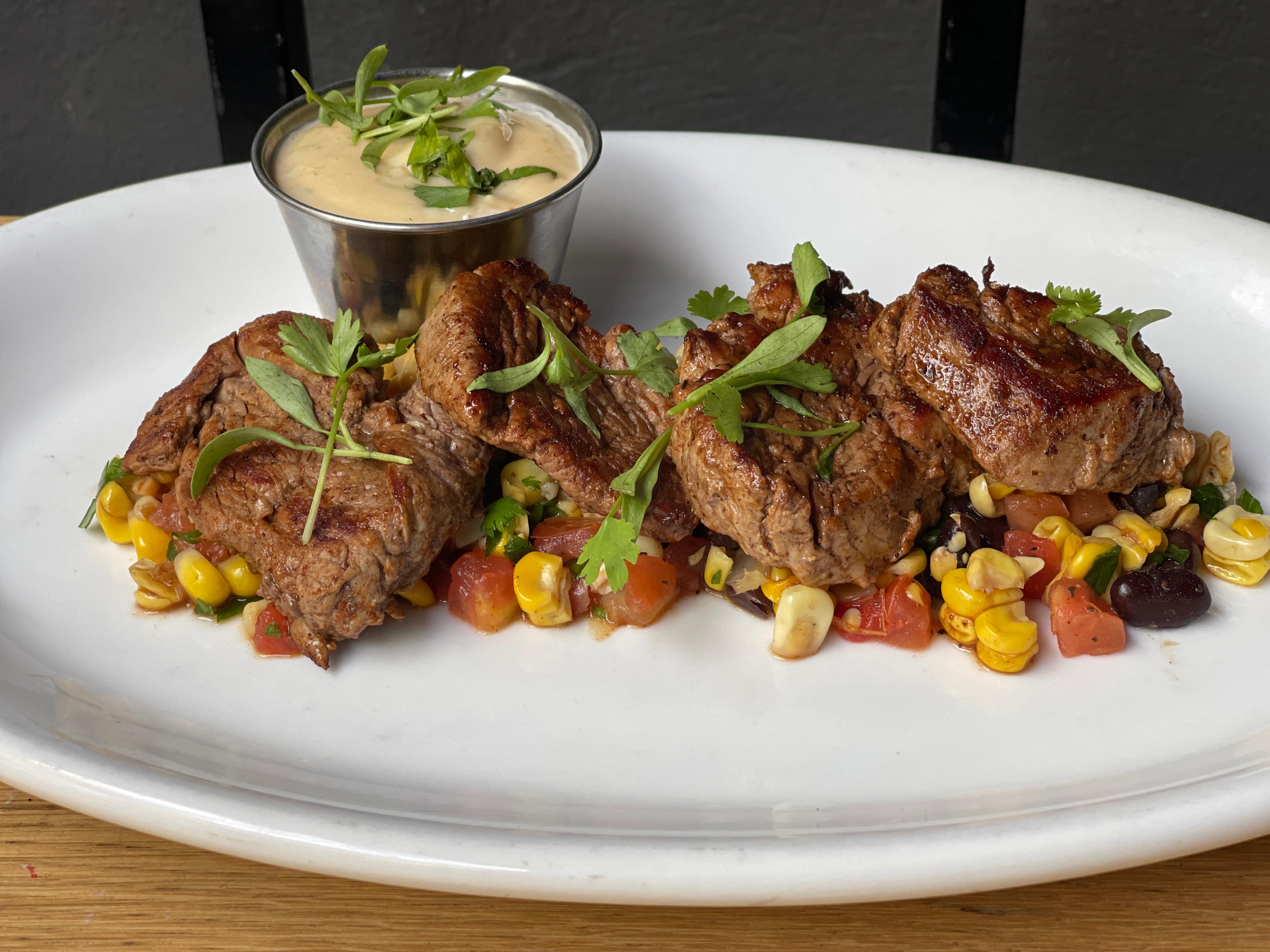 Order SEARED FILET TIPS food online from Gates store, New Canaan on bringmethat.com