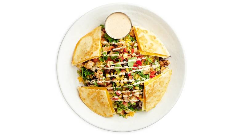 Order Southwest Quesadilla Chicken Salad food online from Boomerjack Grill store, Fairview on bringmethat.com