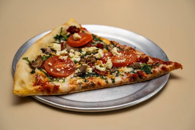 Order Thin Deluxe Vegetarian Slice food online from Pizza Perfect store, Nashville on bringmethat.com