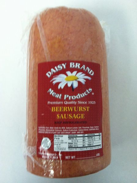 Order Beer Sausage food online from Crawford Sausage Company, Inc. store, Chicago on bringmethat.com