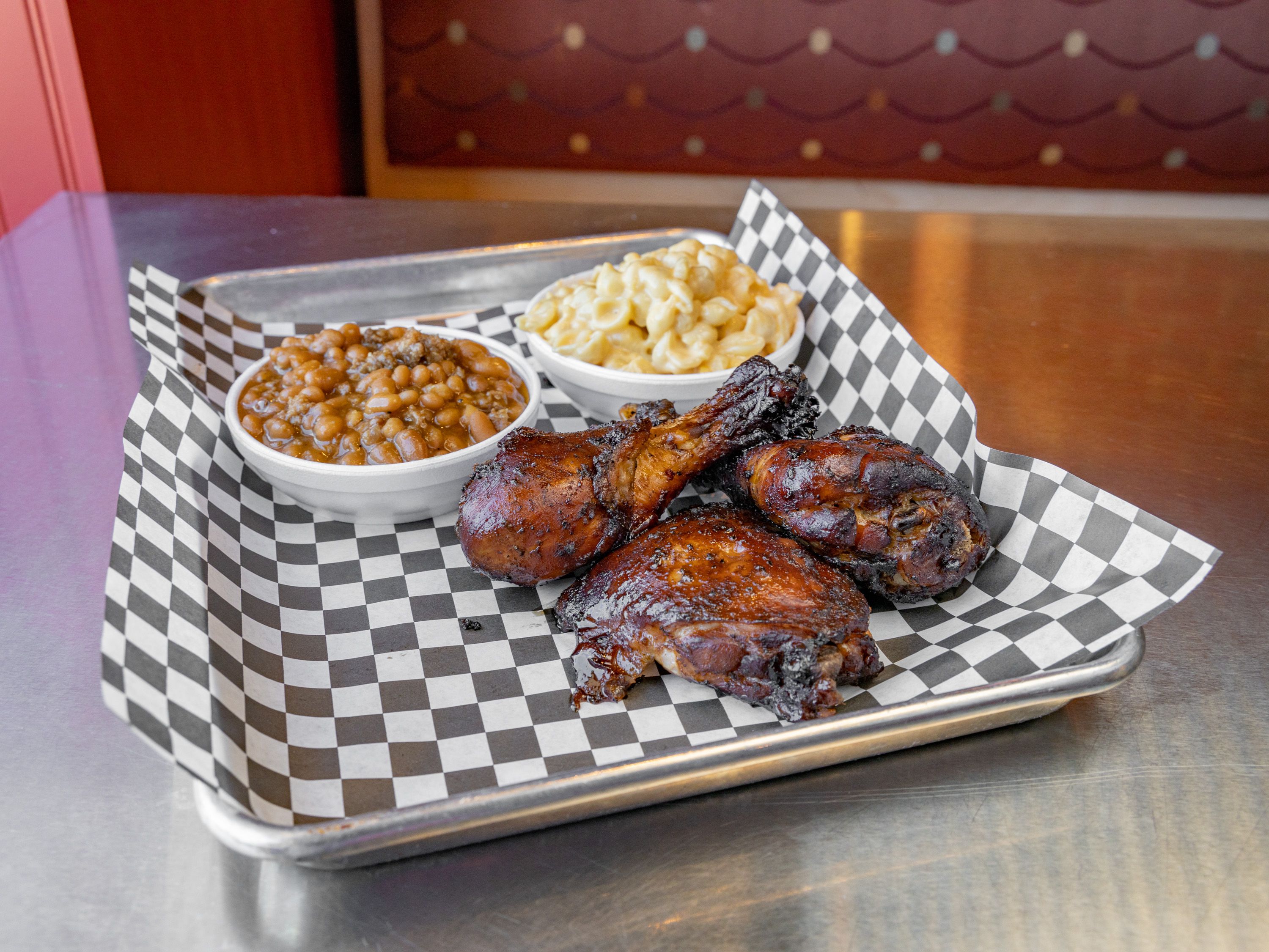 Order 3 Piece Chicken with 2 sides food online from The Smoke N Pig Bbq store, Lansing on bringmethat.com