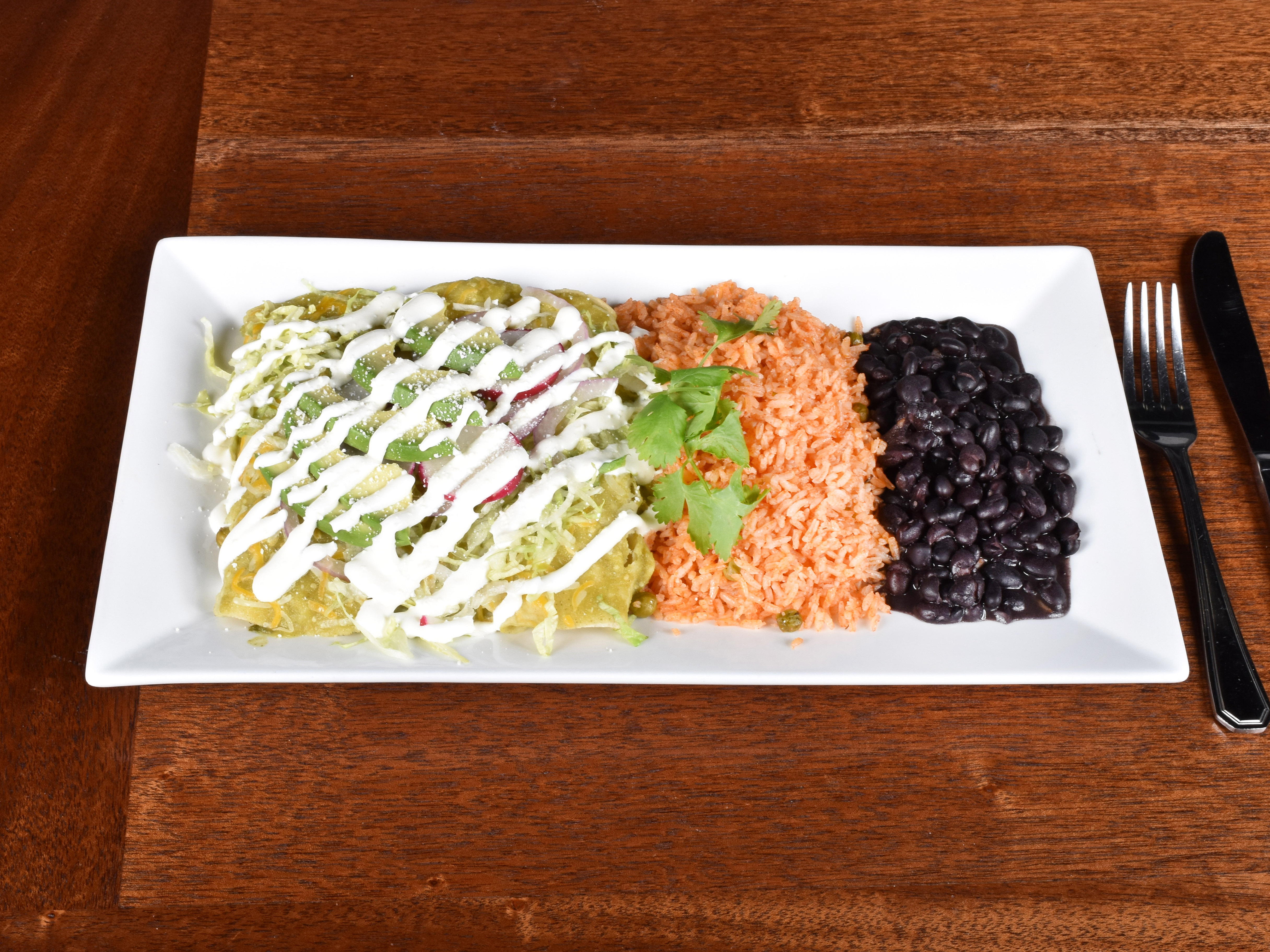 Order Enchiladas food online from Sundance Kitchen & Cantina store, White Plains on bringmethat.com