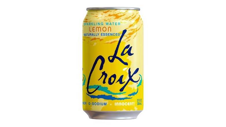 Order Lacroix Lemon Sparkling Water food online from Curry Up Now store, Lafayette on bringmethat.com