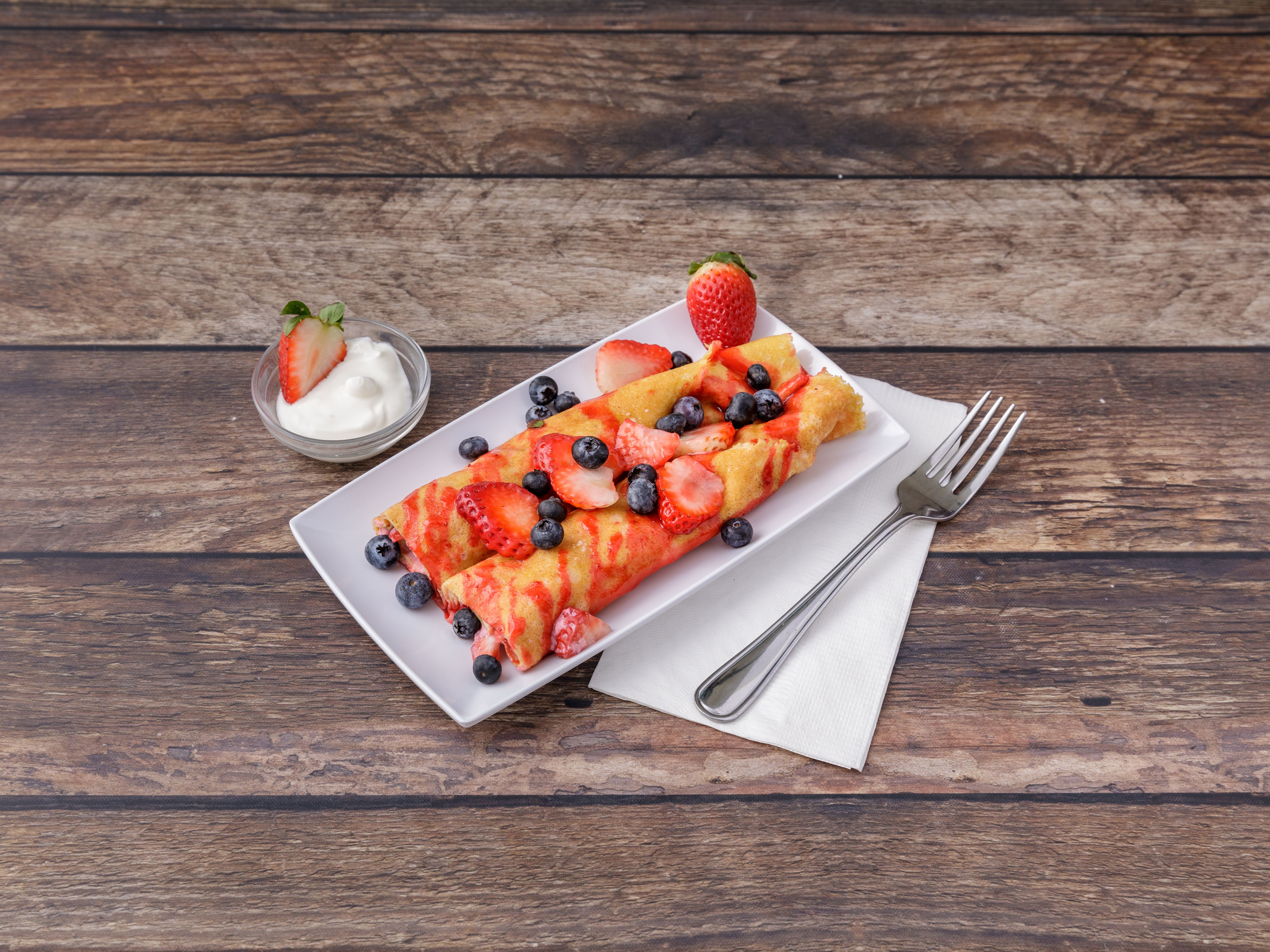 Order Berries Farm Crepe food online from Les Crepes store, Henrico on bringmethat.com