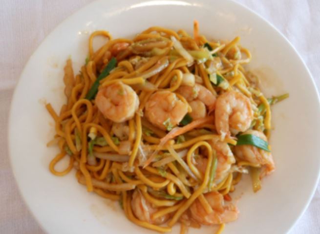 Order Shrimp Lo Mein food online from Big Bowl Asian Diner store, Mesa on bringmethat.com