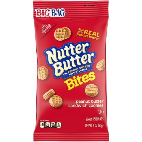 Order Nabisco Nutter Butter Big Bag 3oz food online from Aplus store, Watertown on bringmethat.com