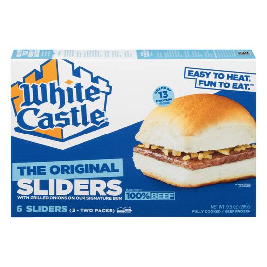 Order White Castle Original Sliders, 6 CT food online from Cvs store, SARATOGA on bringmethat.com