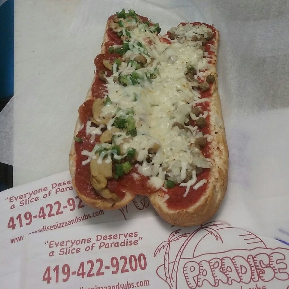 Order Deluxe Sub - 6" food online from Paradise Pizza & Subs store, Findlay on bringmethat.com