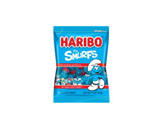 Order Haribo Sour Smurfs 5 oz food online from Cafe Verdi Rebel store, Henderson on bringmethat.com