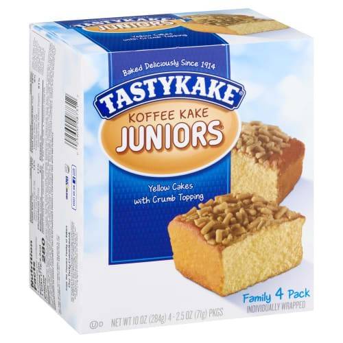 Order Tastykake · Juniors Koffee Kake (4 x 2.5 oz) food online from Safeway store, Rehoboth Beach on bringmethat.com