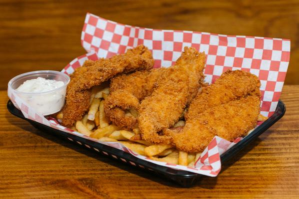 Order 6 Pieces Fish and Chips food online from Chix & Bowls store, Philadelphia on bringmethat.com