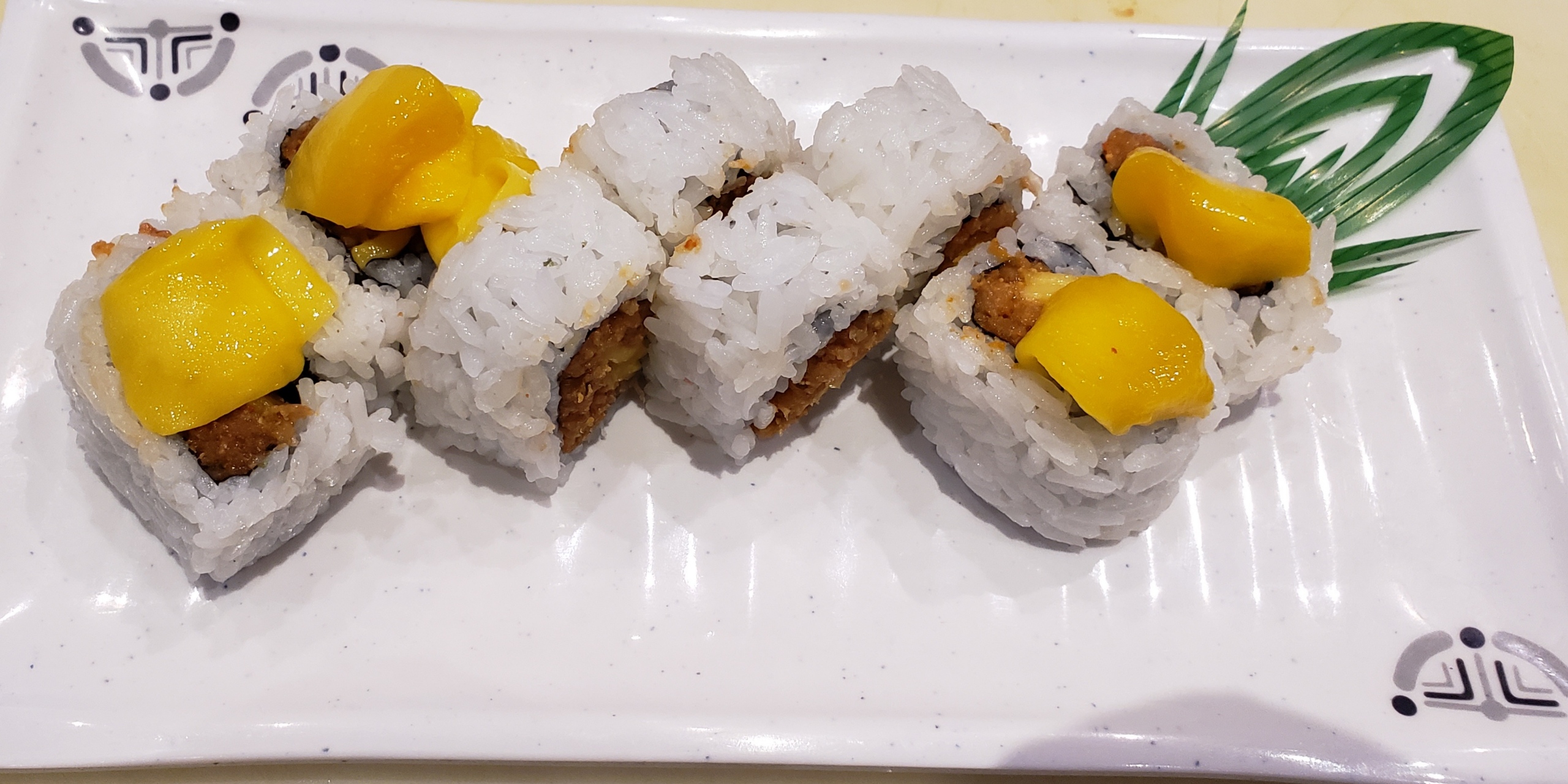 Order Spicy Mango Tuna Roll food online from Sushi Mon store, Las Vegas on bringmethat.com