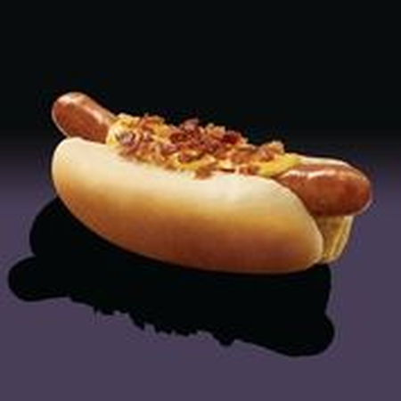 Order Bacon Cheese Dog Combo food online from Nathan Famous store, Louisville on bringmethat.com