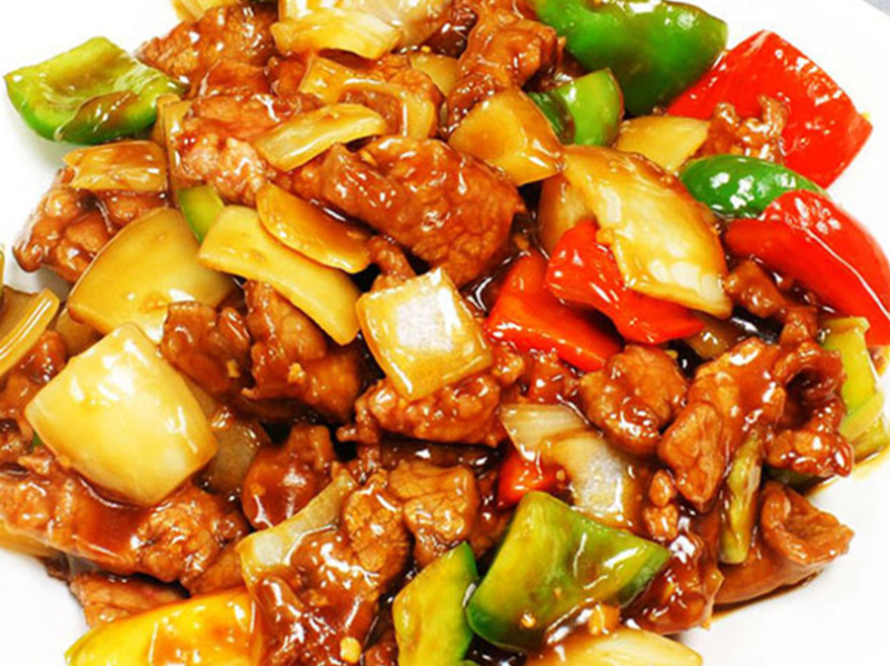 Order C5. Sweet and Sour Pork food online from Hunan Wok store, Croton-on-Hudson on bringmethat.com