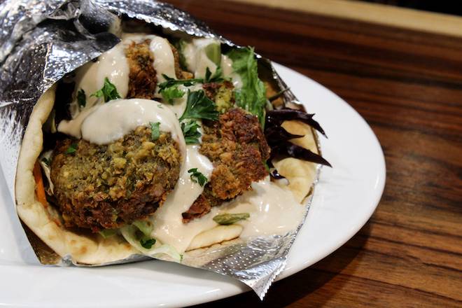 Order Falafel Pita food online from Silver Spoon Diner store, New York on bringmethat.com