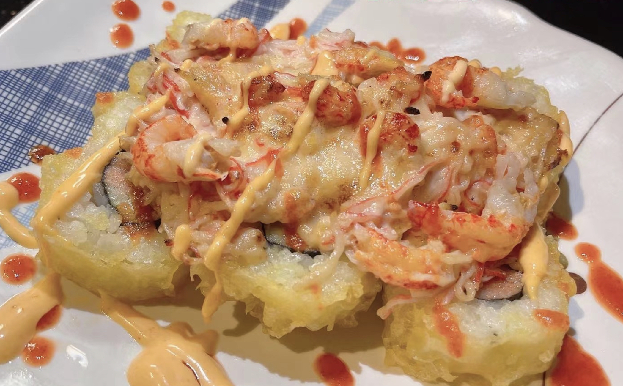 Order Baked Lobster Roll food online from Super Sushi store, Las Vegas on bringmethat.com