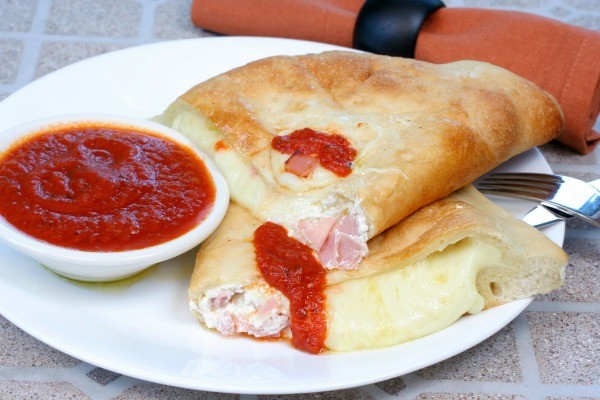 Order Ham Calzone food online from San remo pizzeria & restaurant store, Ridgewood  on bringmethat.com