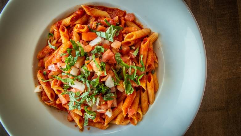 Order VGN Penne Pomodoro food online from Twigs Bistro And Martini Bar store, Spokane on bringmethat.com