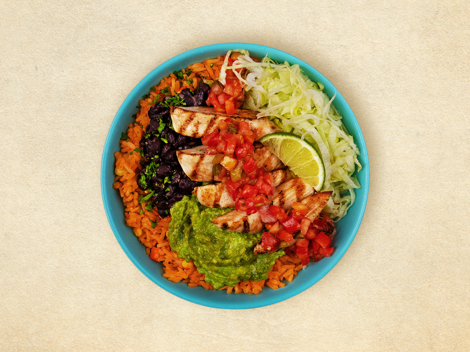Order Grilled Chicken Bowl food online from Taco Assembly store, Dallas on bringmethat.com