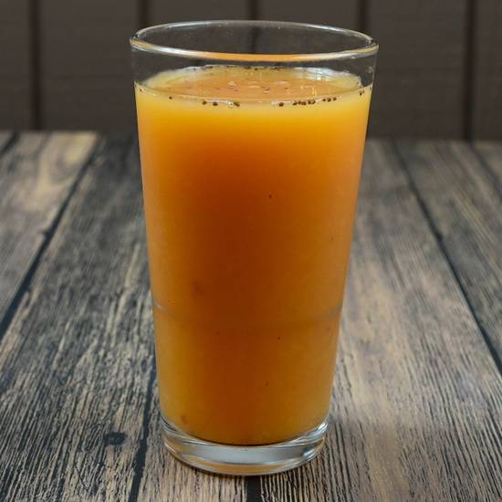 Order 12oz Strawberry OJ food online from Egg Harbor Cafe store, Libertyville on bringmethat.com