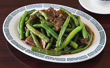 Order G6. String Bean Beef food online from Wok Shop Cafe store, San Francisco on bringmethat.com