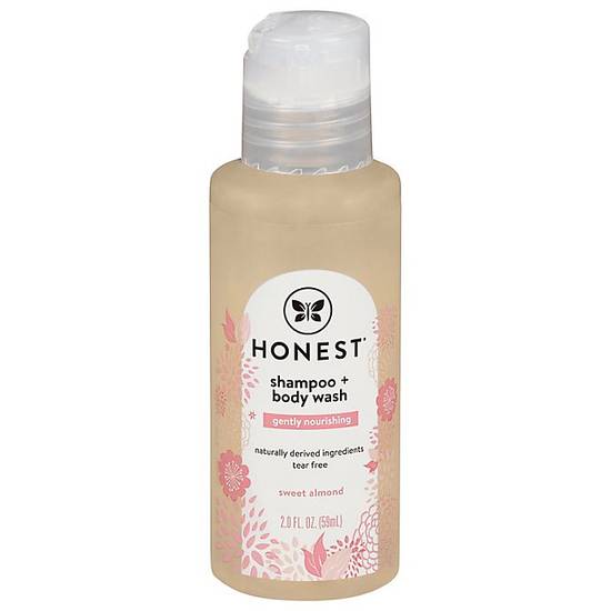Order The Honest Company® Gently Nourishing 2 fl. oz. Shampoo and Body Wash in Sweet Almond food online from Bed Bath & Beyond store, Lancaster on bringmethat.com
