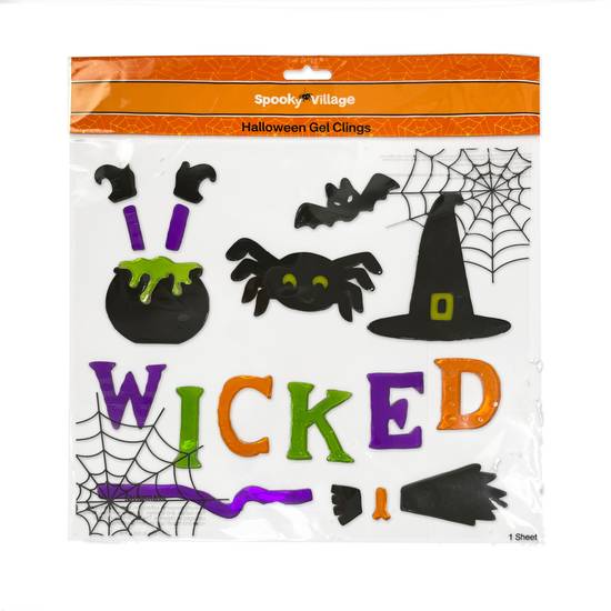 Order Spooky Village Halloween Gel Clings, Assorted Designs food online from CVS store, CLEVELAND HEIGHTS on bringmethat.com