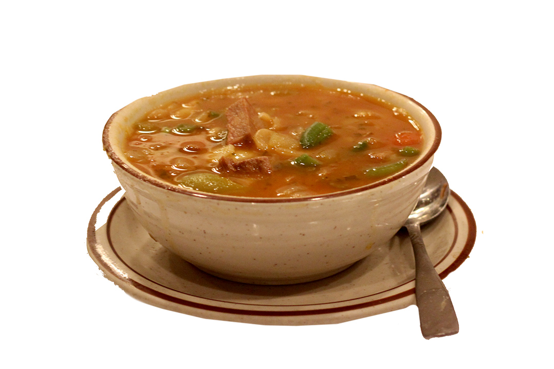 Order Vegetable Beef Soup food online from Canter Deli store, Los Angeles on bringmethat.com