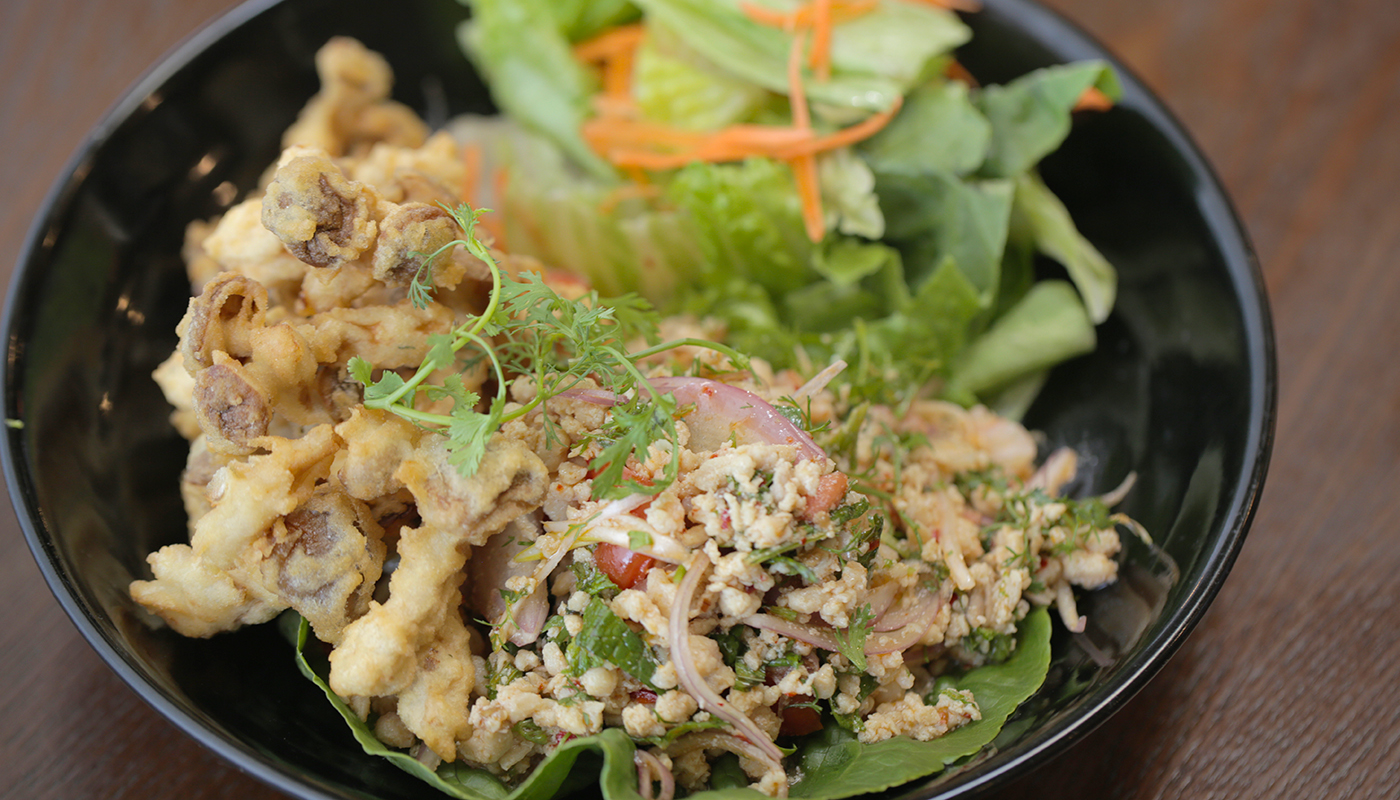Order Crispy Mushroom Salad food online from Thai Corner store, Berkeley on bringmethat.com