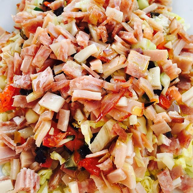 Order Chopped Antipasto Salad food online from Rocco Italian Grill store, Wilmington on bringmethat.com