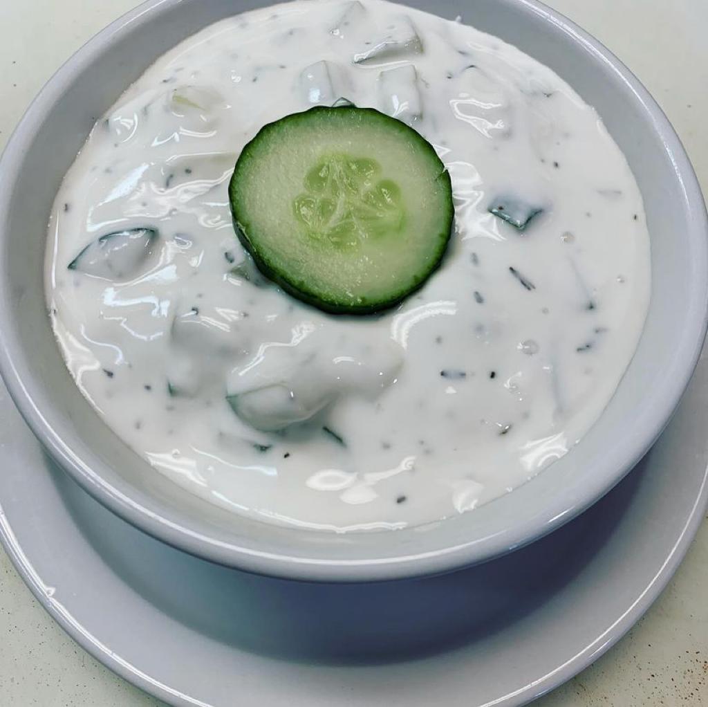 Order Cucumber Yogurt Salad food online from Mediterranean Grill store, Pittsburgh on bringmethat.com
