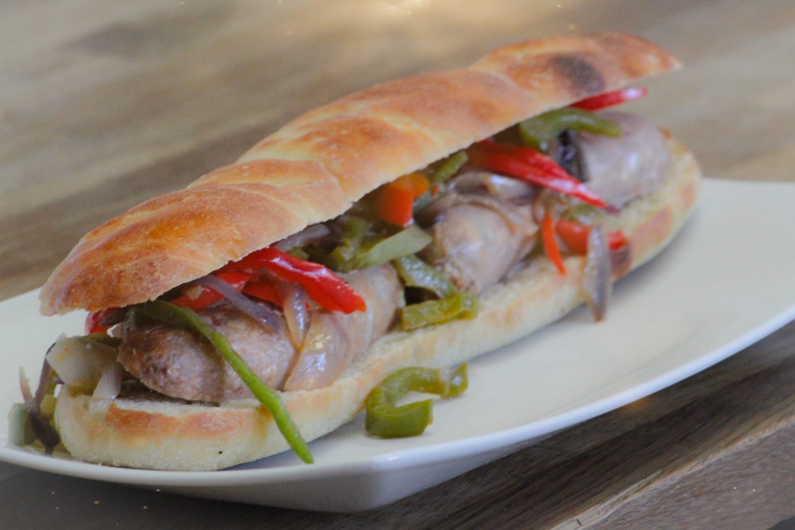 Order Italian Sausage Sub food online from Hard Times Pizza Co. store, Los Angeles on bringmethat.com
