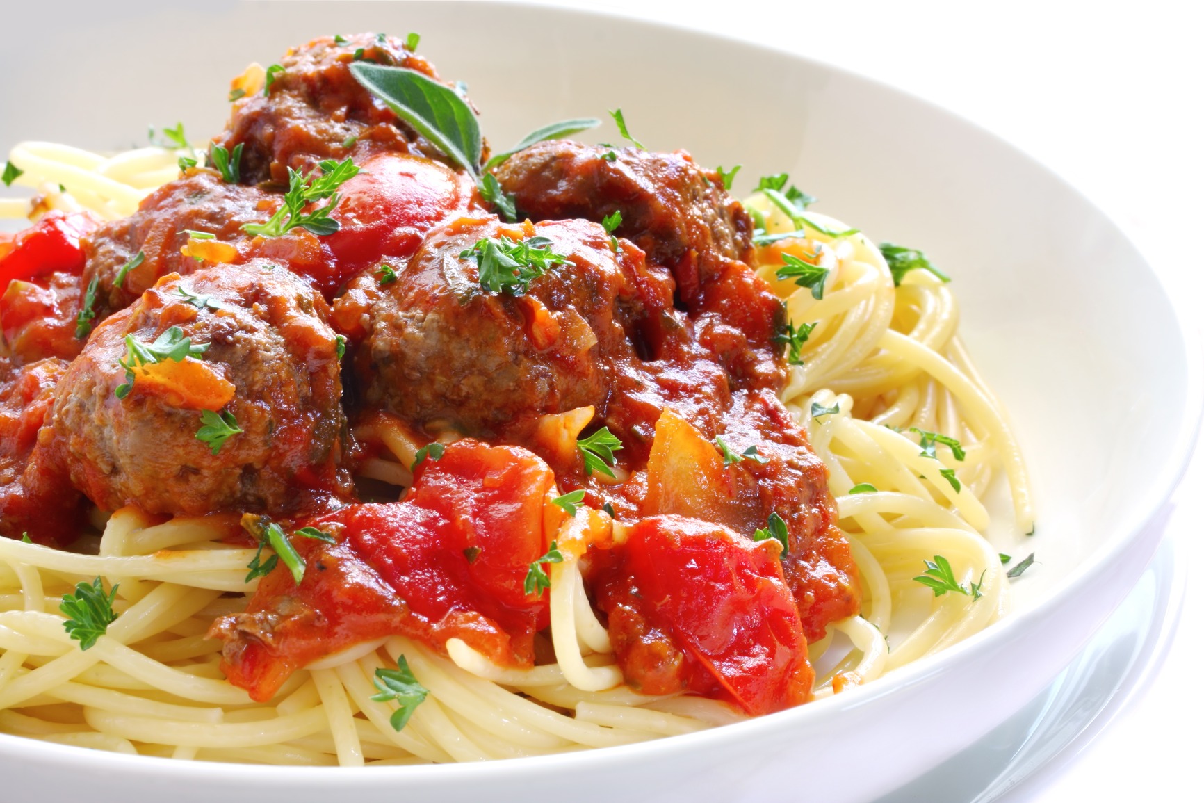 Order Kid's Spaghetti and Meatballs food online from Mario And Franks Ii store, Bordentown on bringmethat.com