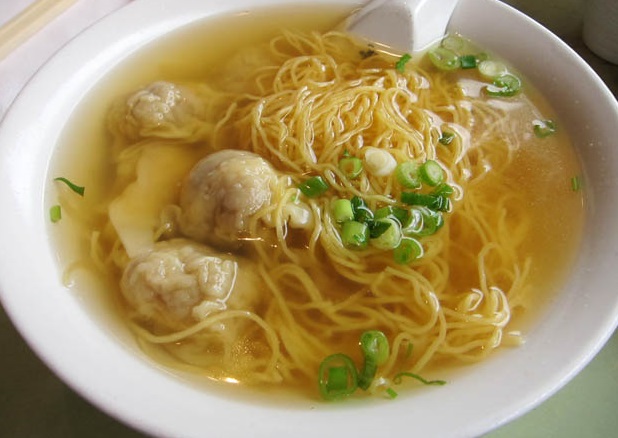 Order 23. Wonton Noodle Soup food online from King Wok Gourmet Asian store, Chicago on bringmethat.com