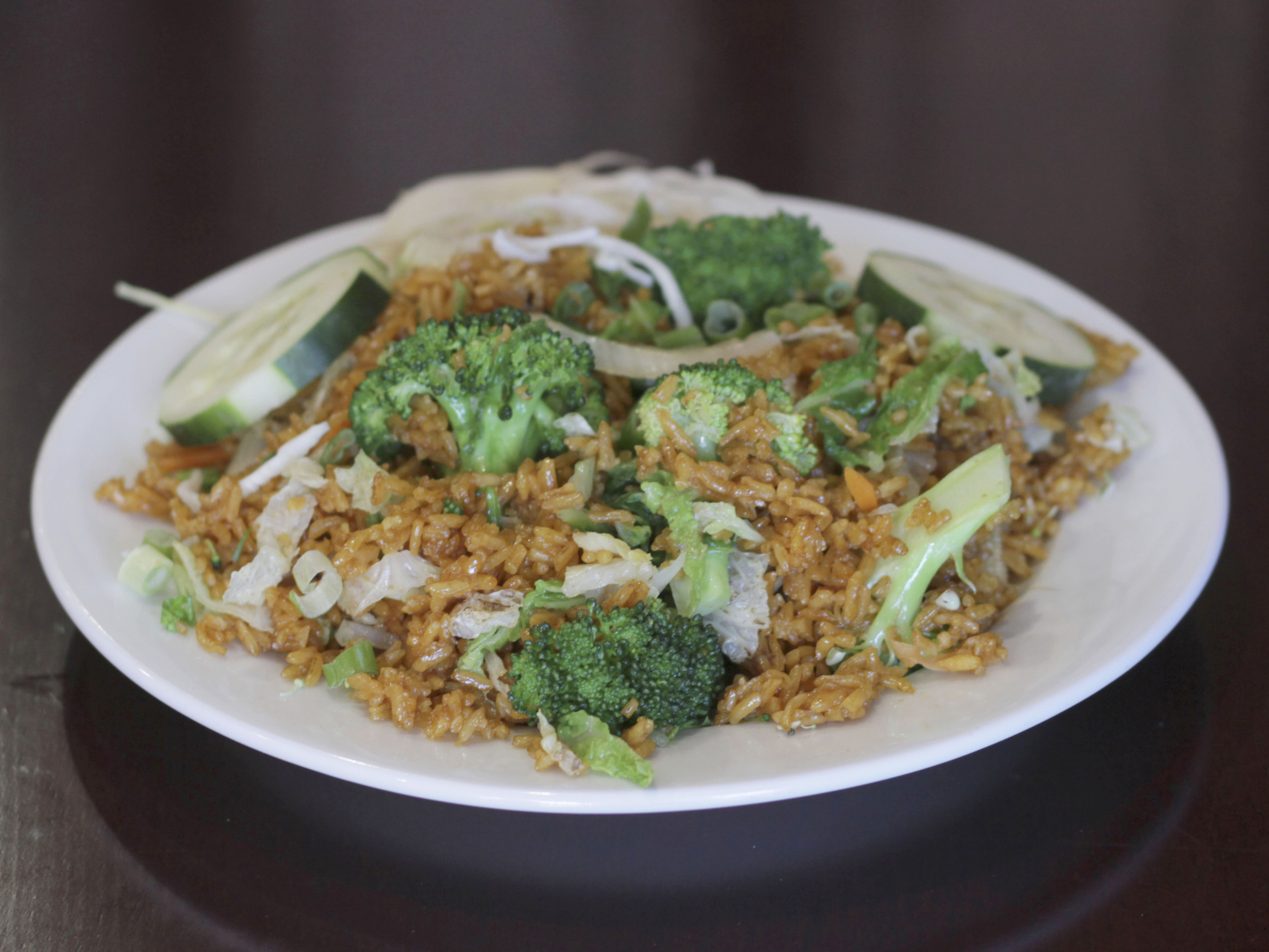 Order Vegetable Fried Rice food online from Kaieteur Express Restaurant store, South Richmond Hill on bringmethat.com